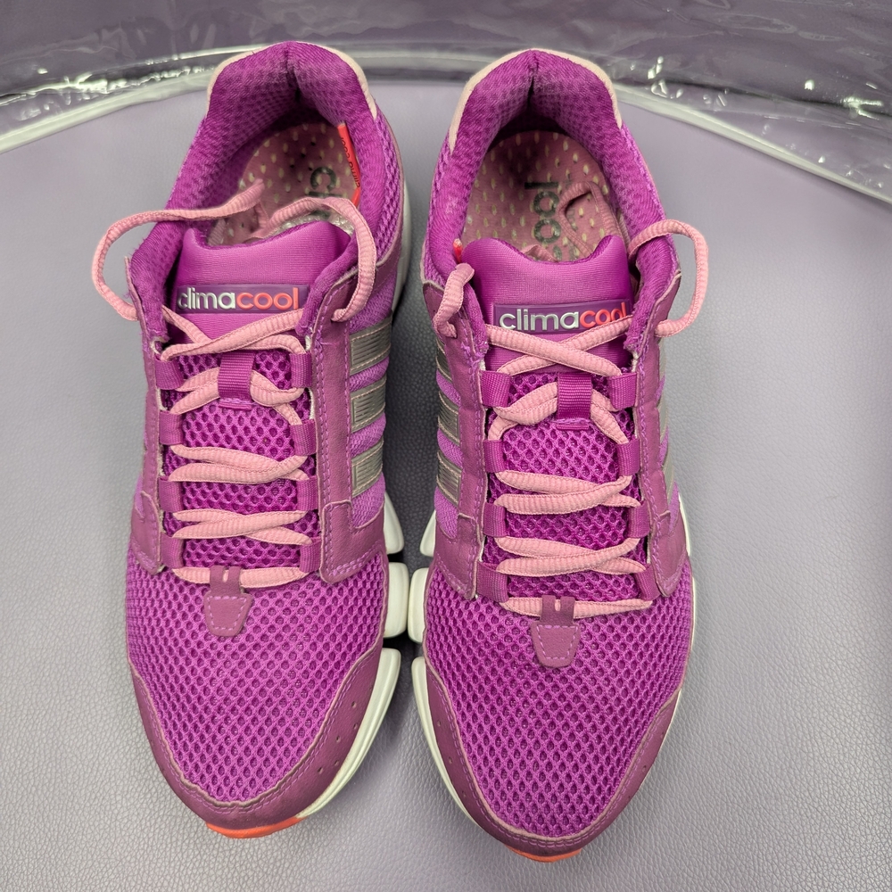 Adidas Purple and Pink Athletic Shoes Lightweight Mesh